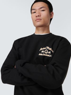 Jersey sweatshirt aus baumwoll Amiri schwarz