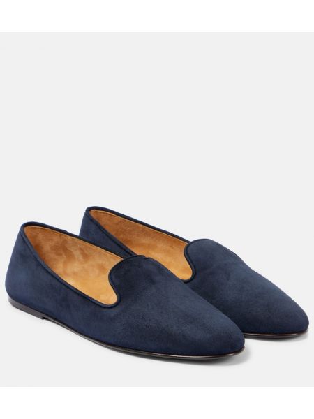 Slip-on ruskind loafers The Row brun