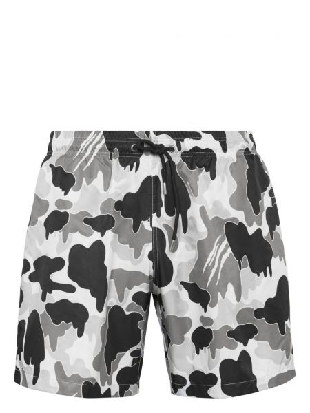 Shorts de sport à imprimé camouflage Plein Sport