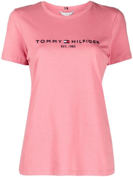 Camicia Tommy Hilfiger, rosa