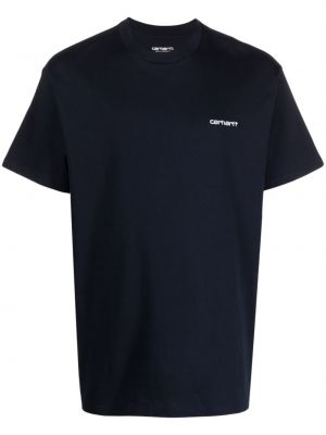 T-shirt Carhartt Wip blå