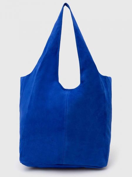 Velúr táska táska Answear Lab kék
