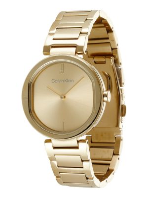 Laikrodžiai su perlais Calvin Klein auksinė