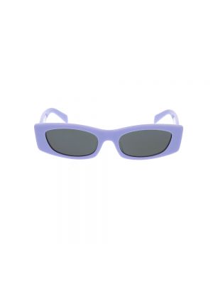 Okulary przeciwsłoneczne Céline fioletowe
