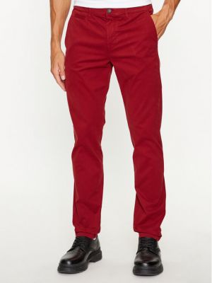 Slim fit chinos United Colors Of Benetton fialové