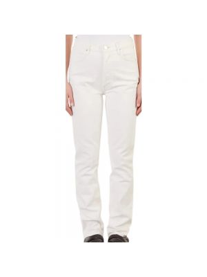 Jeansy skinny jeansowe Goldsign - biały