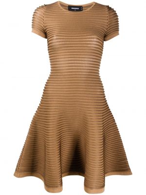 Mini vestido Dsquared2 marrón