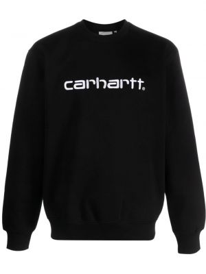 Sweatshirt mit stickerei mit rundem ausschnitt Carhartt Wip schwarz