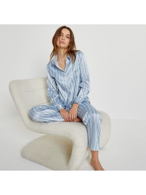 Pijama a rayas La Redoute Collections azul