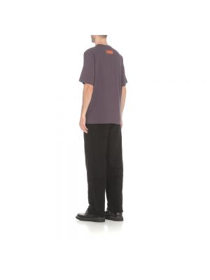 Camisa de algodón Heron Preston violeta
