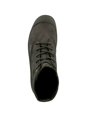 Ниски обувки с връзки Palladium кафяво