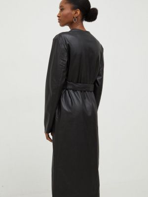 Midi ruha Answear Lab fekete
