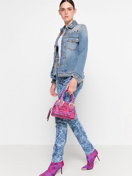 Kurtka jeansowa Versace Jeans Couture niebieska