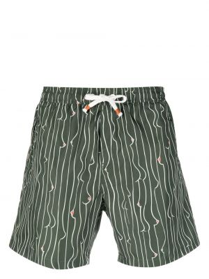 Kratke hlače s printom Reina Olga zelena