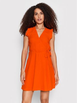 Šaty Vero Moda, oranžová