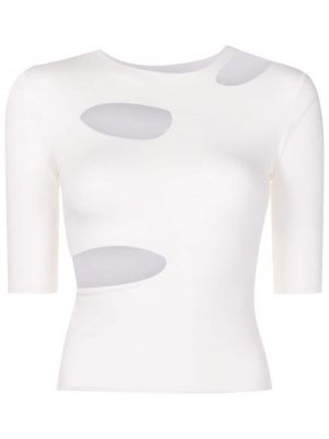 T-shirt Gloria Coelho bianco