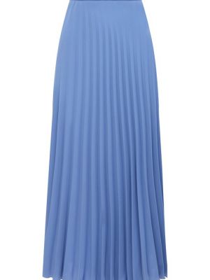 Плиссированная юбка Mm6 голубая