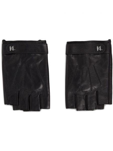 Δερμάτινα γάντια χωρίς δάχτυλα Karl Lagerfeld