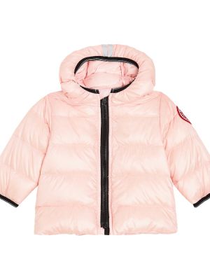 Untuvatakki tytöille Canada Goose Kids pinkki