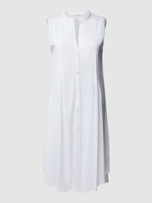 Biała koszula nocna z dekoltem w serek Hanro
