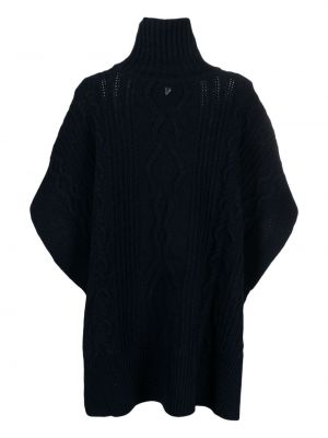 Pull en tricot avec manches courtes Dondup bleu