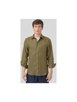 Camisa de lino de franela Portuguese Flannel verde
