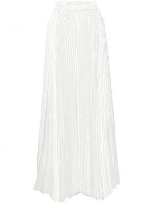 Plisované dlouhá sukně Styland bílé
