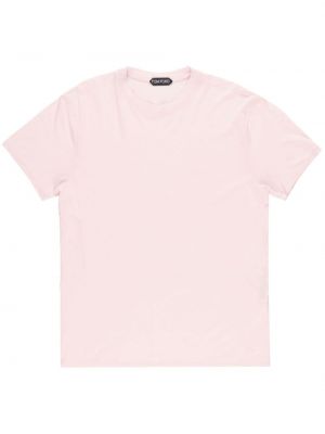 T-shirt avec manches courtes Tom Ford rose