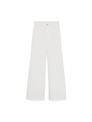 Luźne spodnie Céline - biały