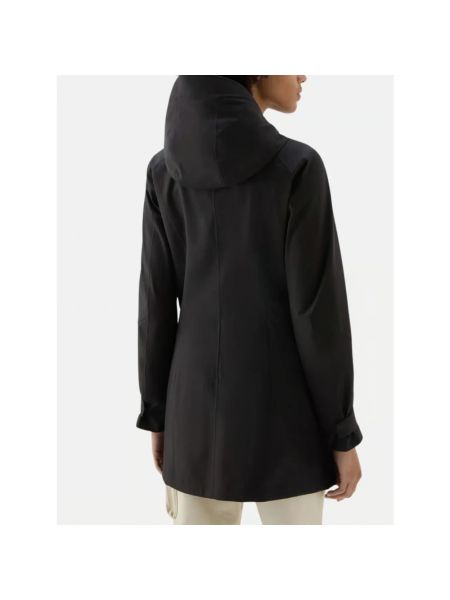 Trenca impermeable Woolrich negro