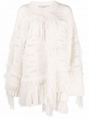 Oversized πουλόβερ Stella Mccartney λευκό