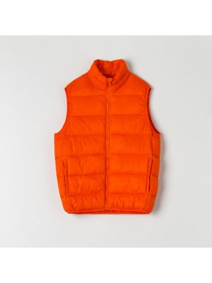 Prošívaná vesta Sinsay oranžová