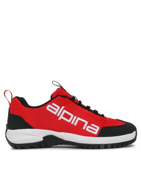 Ниски обувки Alpina червено
