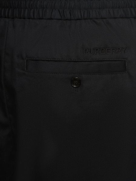 Spodnie cargo Burberry czarne