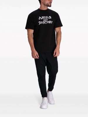 T-krekls Aries melns