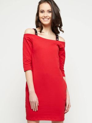 Bavlnené šaty Yups červená