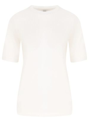 Однотонная футболка Bogner белая