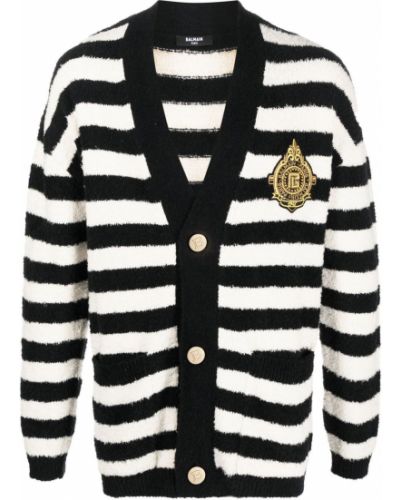 Strikkegenser Balmain svart