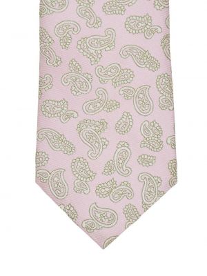 Zīda kaklasaite ar apdruku ar lāsīšu rakstu Etro
