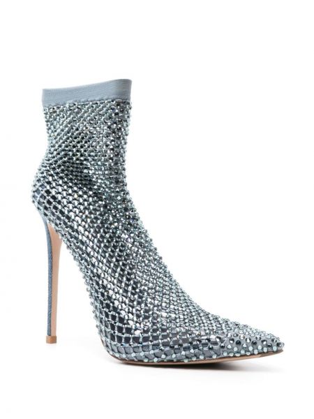 Auliniai batai su kristalais Le Silla mėlyna