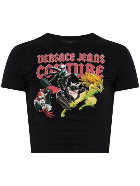 T-shirt Versace Jeans Couture sort