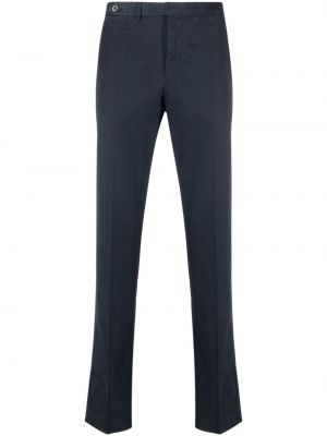 Chino панталони slim от модал Pt Torino синьо