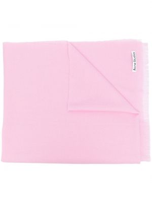 Överdimensionerad halsduk Acne Studios rosa