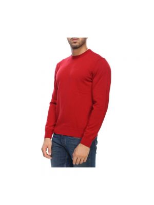 Suéter de lana Emporio Armani rojo