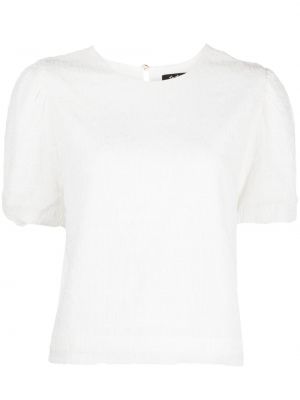 T-shirt drapé Tout A Coup blanc