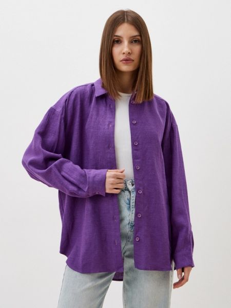 Рубашка Fabretti фиолетовая