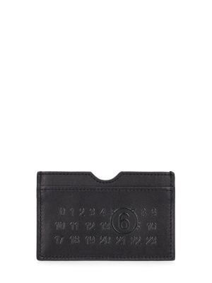 Kožená peňaženka Mm6 Maison Margiela čierna