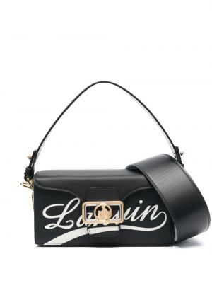 Pochette à imprimé Lanvin noir