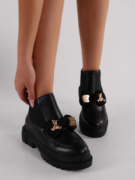 Kotníkové boty Shoeberry černé