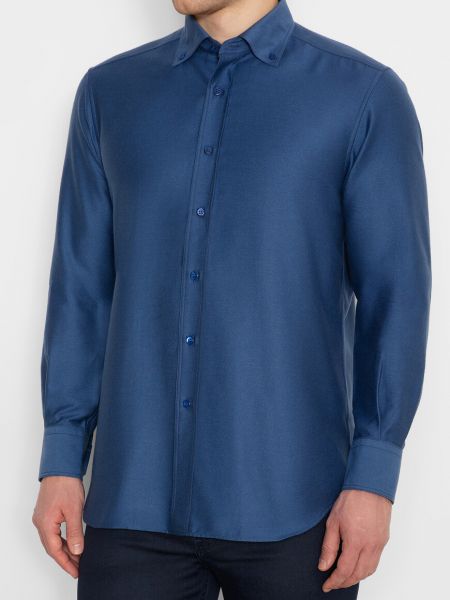 Рубашка Stefano Ricci синяя